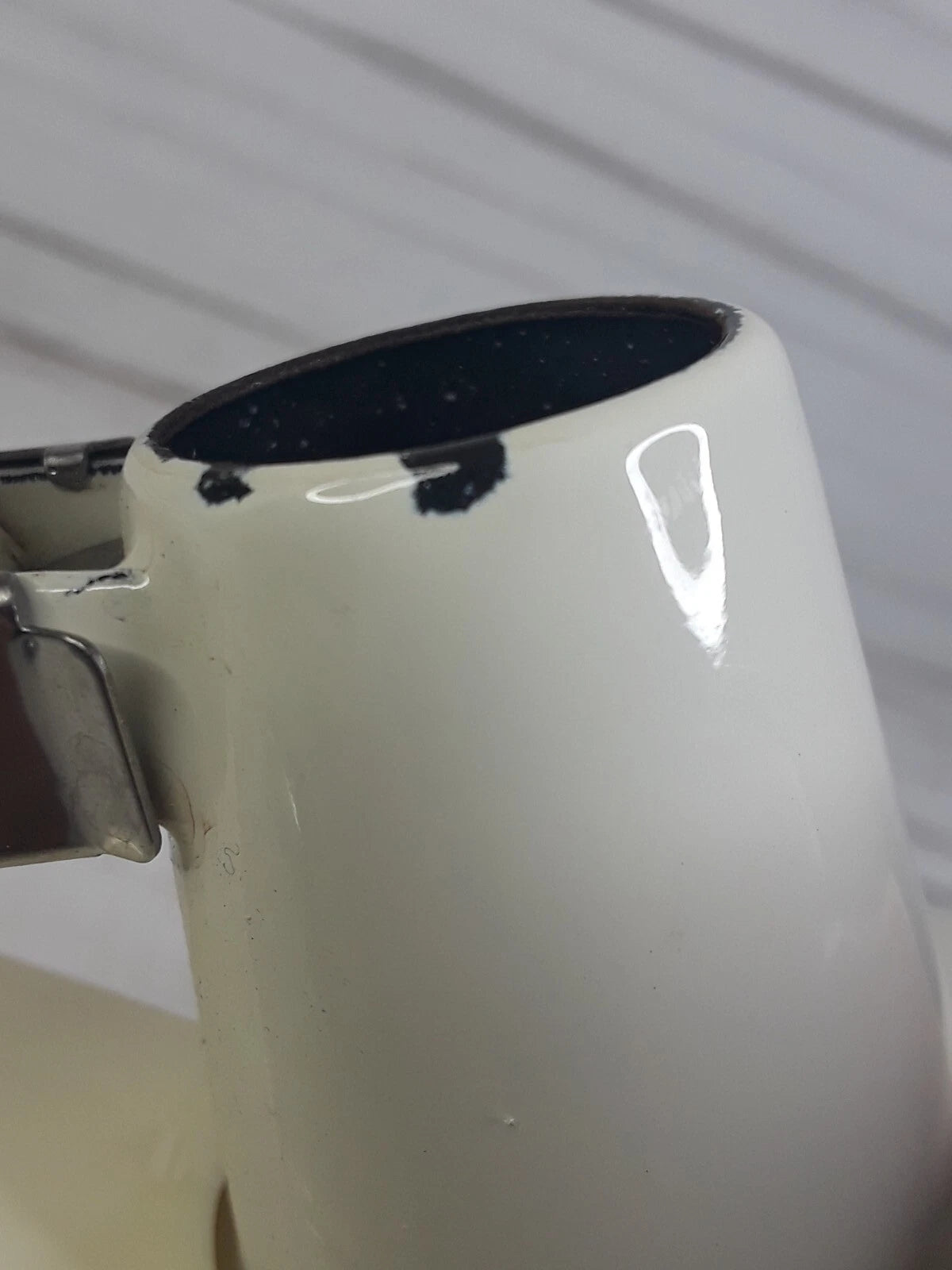 Spode Christmas Tree Whistling Tea Kettle Pot Porcelain Enamel on Steel