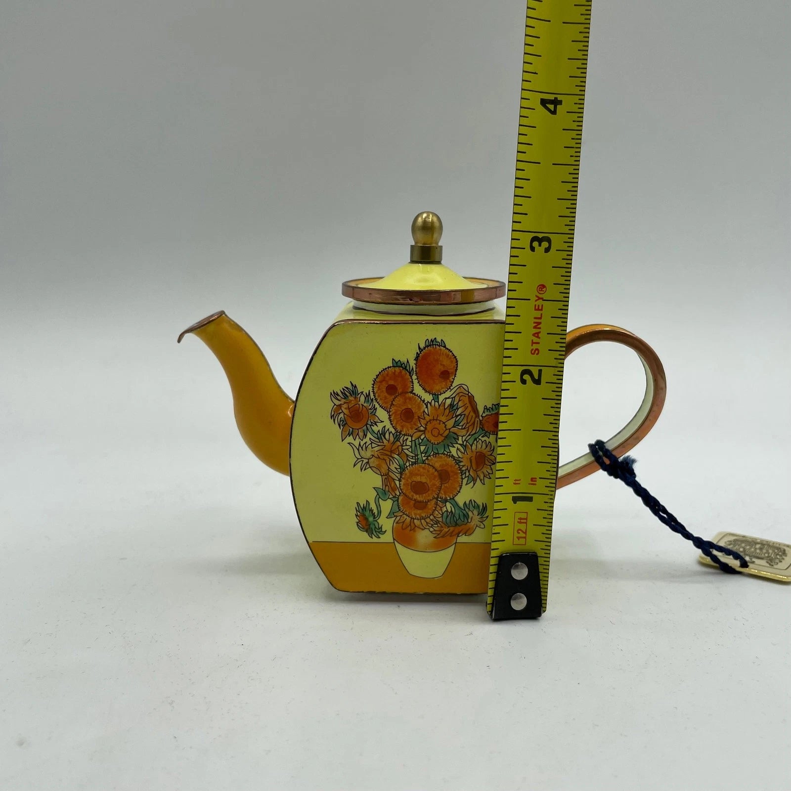 Trade Plus Aid Charlotte Di Vita Hand Painted Mini Enamel Teapot