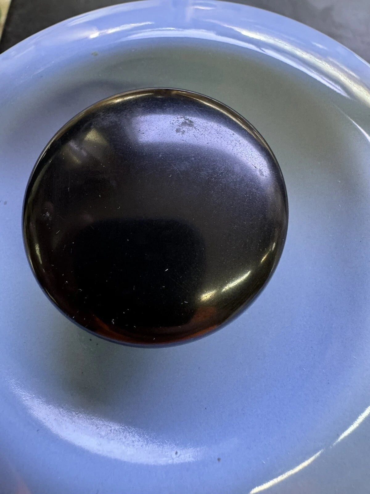 Siam Fuji Ware 2 Quart Tea Pot Kettle Light Blue Coffee Enamel