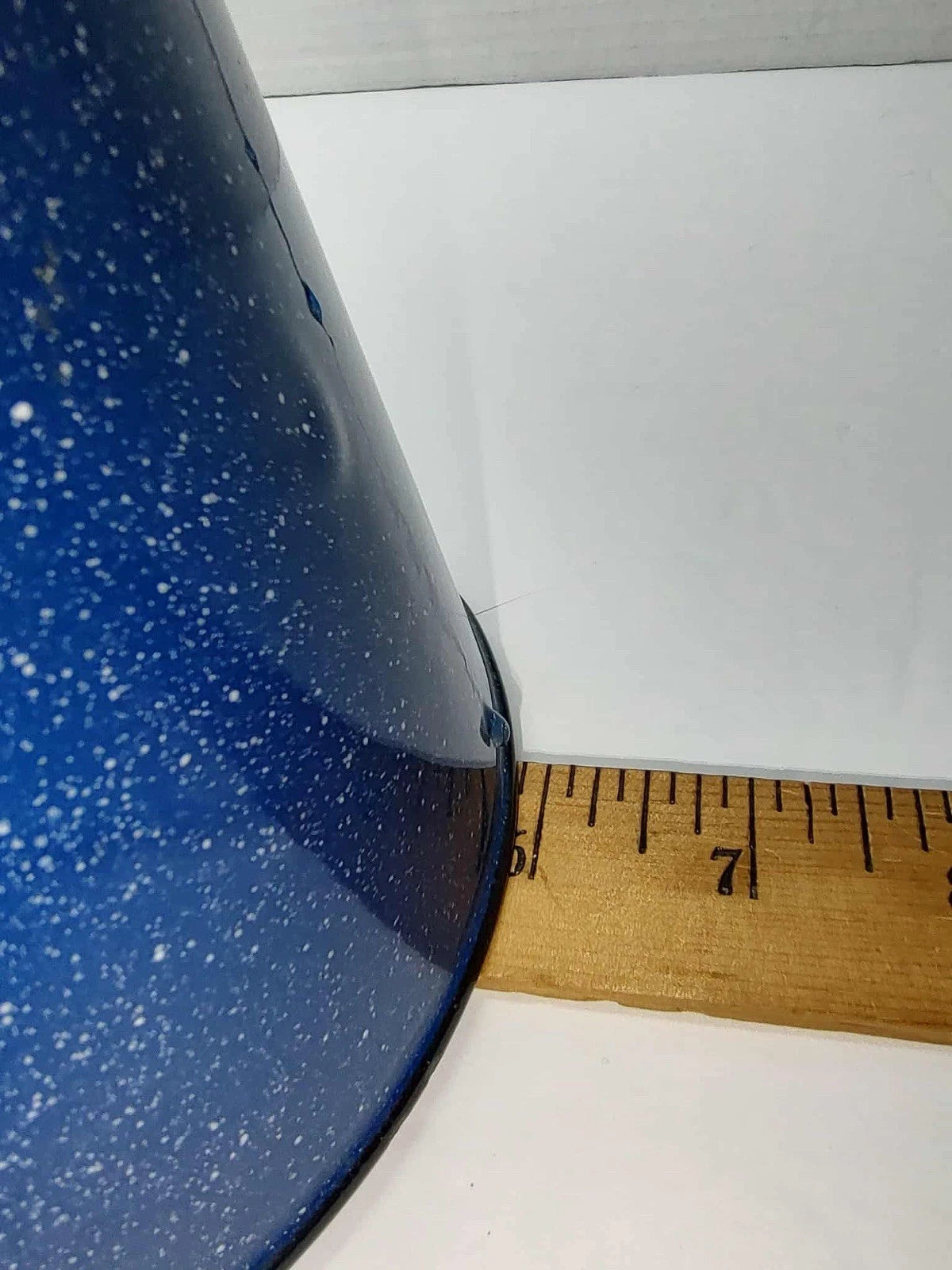 Vintage Enamel Stove Top Coffee Tea Pot Blue Speckled Camping Farmhouse | eBay