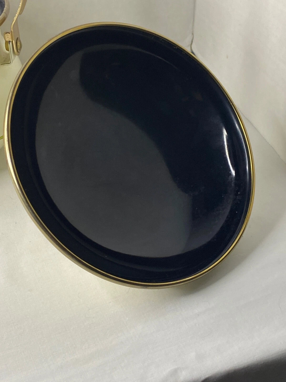 Gailstyn-Sutton Tea Pot Kettle Jardine Collection MCM Floral Enamel 1981 Japan