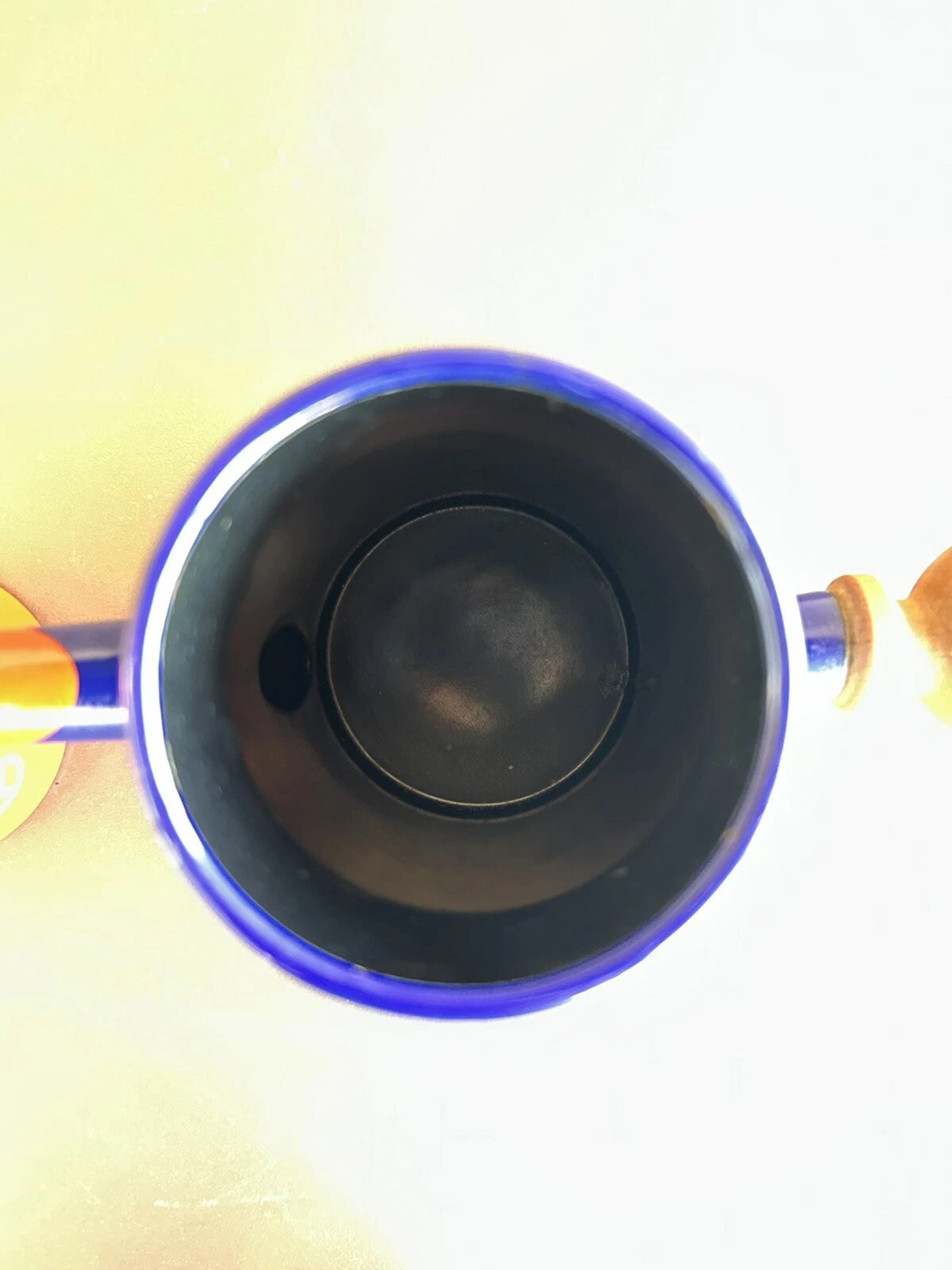 VERY RARE Vintage Peace Hippie Enamelware Tea Pot Dutch Style Wooden Handle | eBay