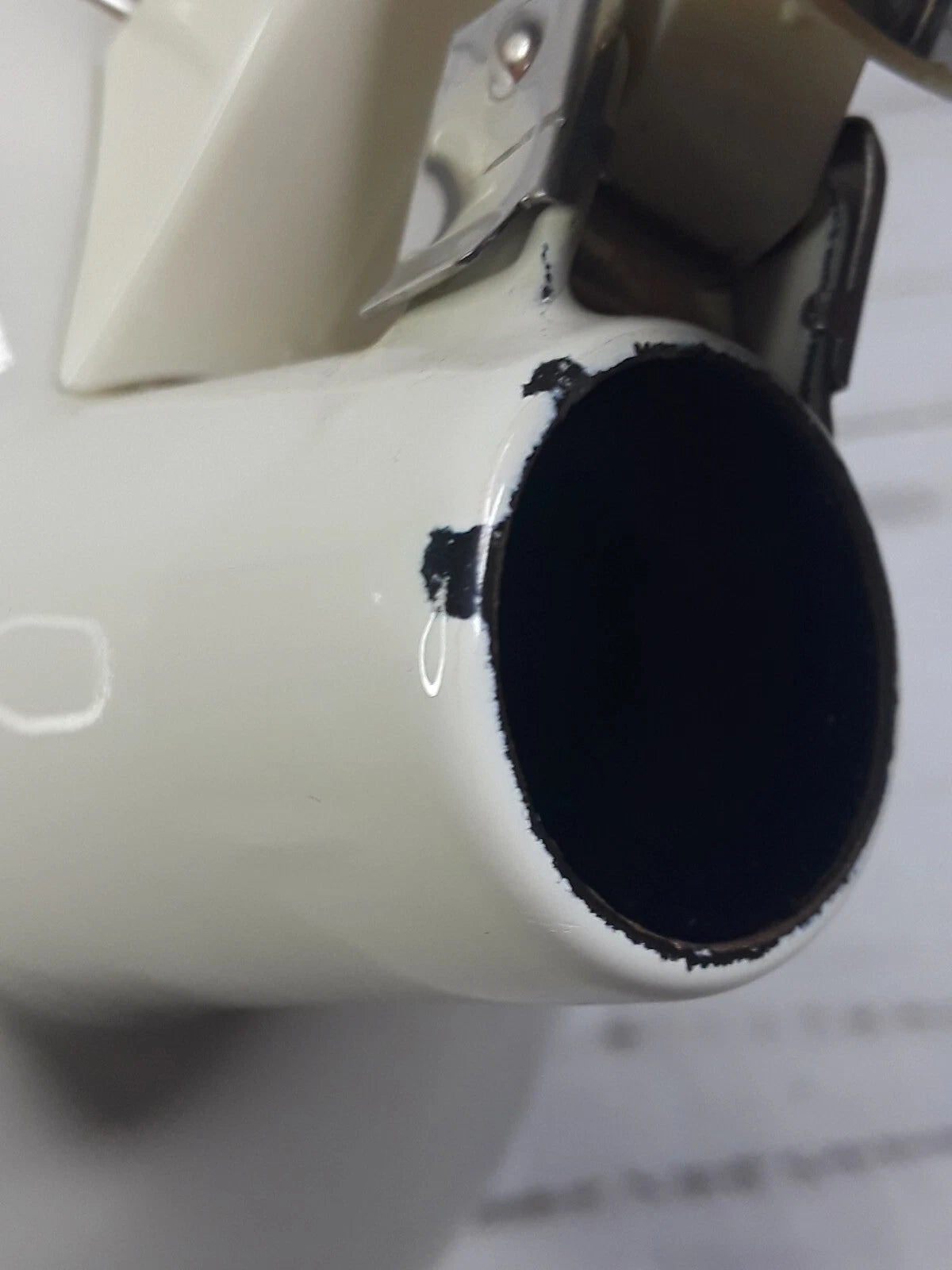 Spode Christmas Tree Whistling Tea Kettle Pot Porcelain Enamel on Steel