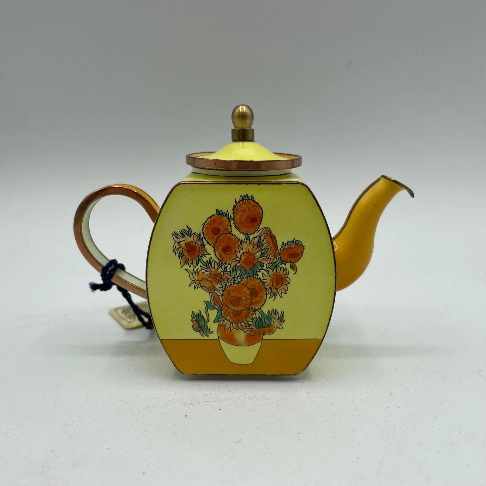 Trade Plus Aid Charlotte Di Vita Hand Painted Mini Enamel Teapot