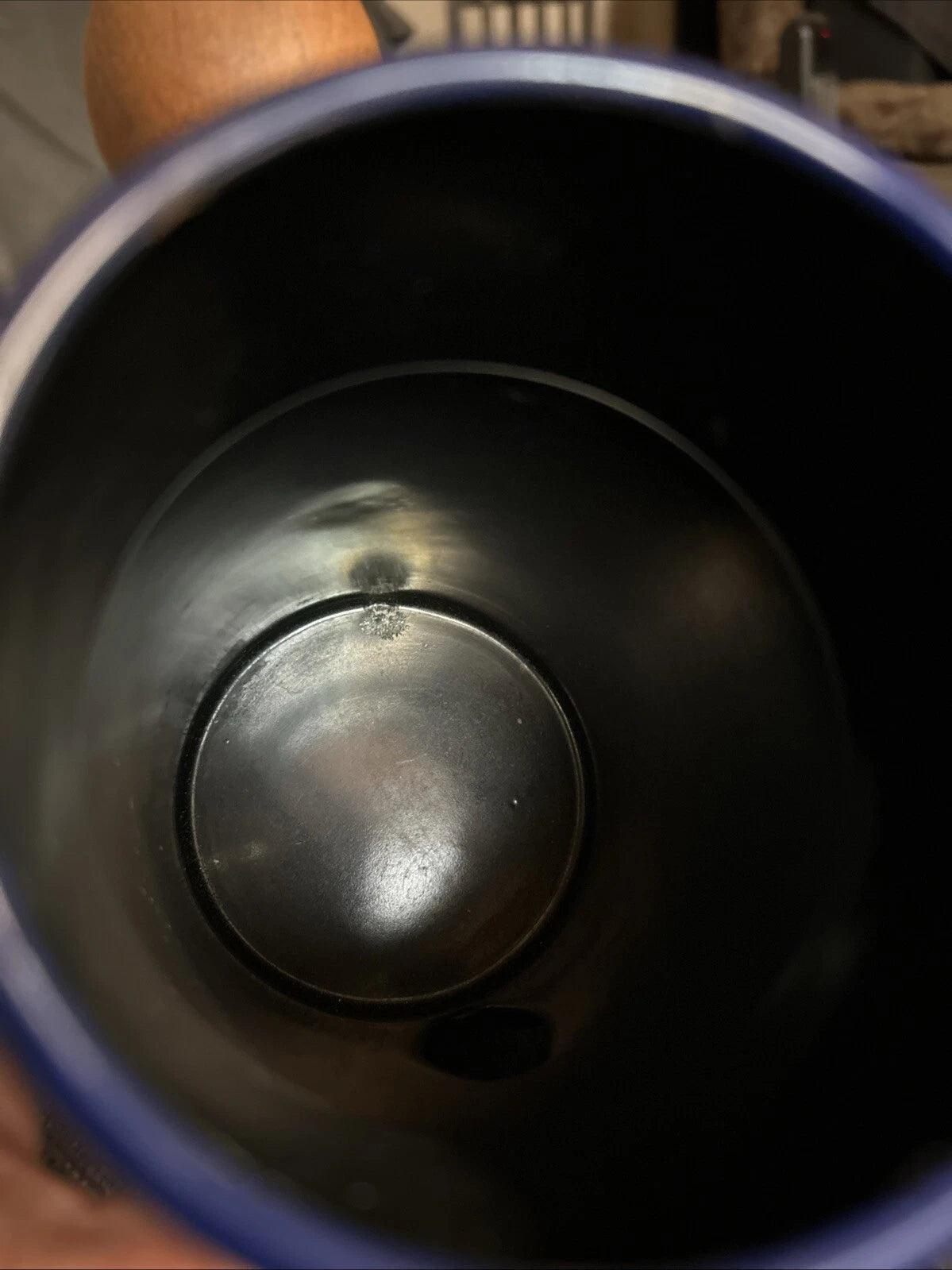 VERY RARE Vintage Peace Hippie Enamelware Tea Pot Dutch Style Wooden Handle | eBay