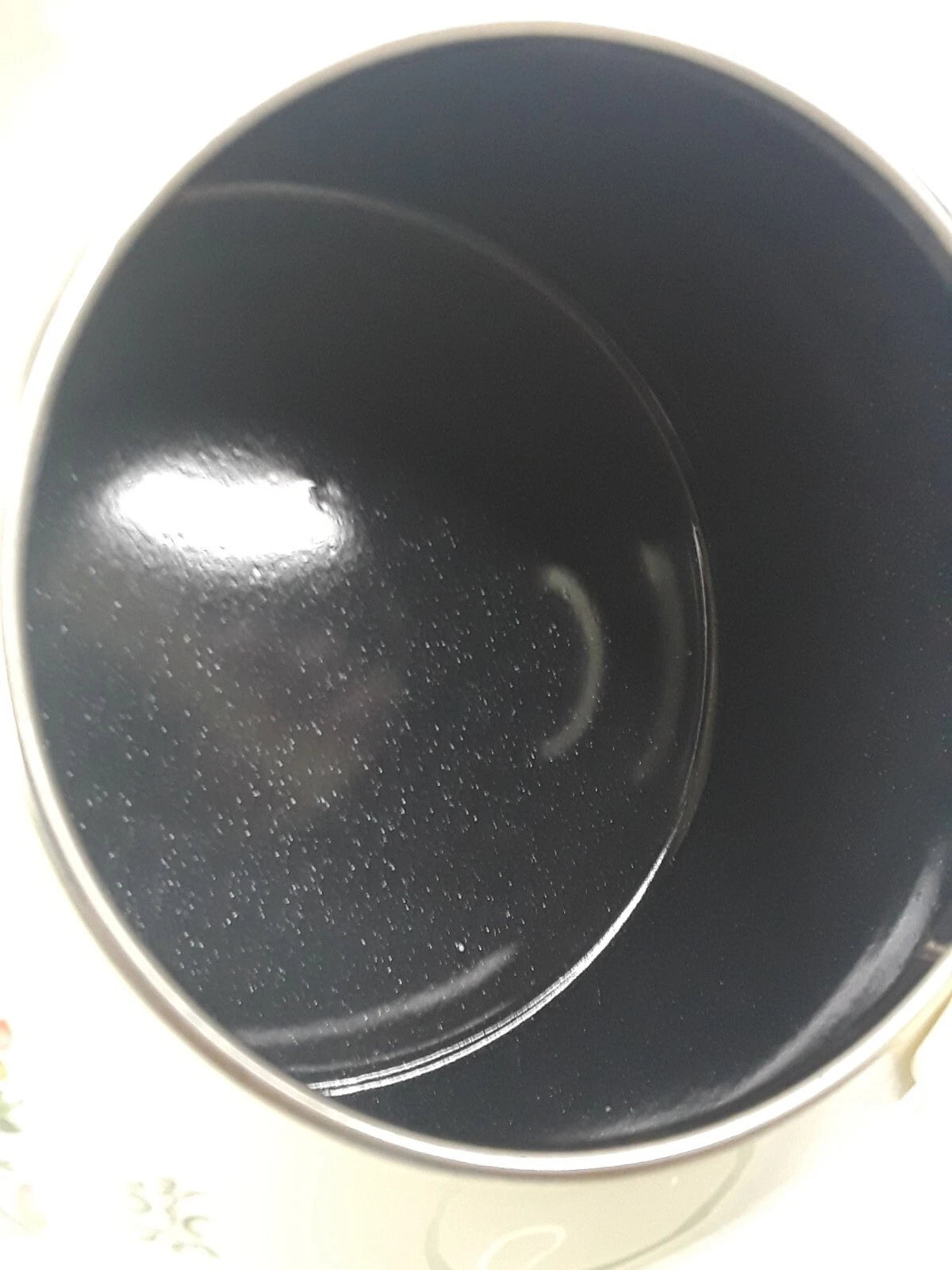 Spode Christmas Tree Whistling Tea Kettle Pot Porcelain Enamel on Steel