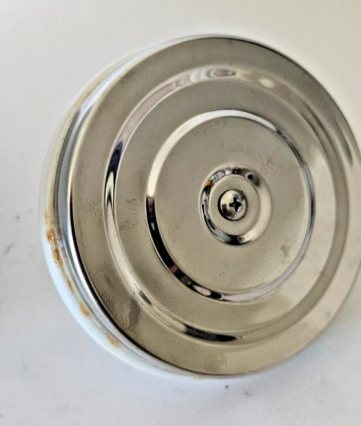 Vintage Ancona Enamel Whistling Tea Pot Kettle Blue Hummingbird Red Tulips LOOK | eBay