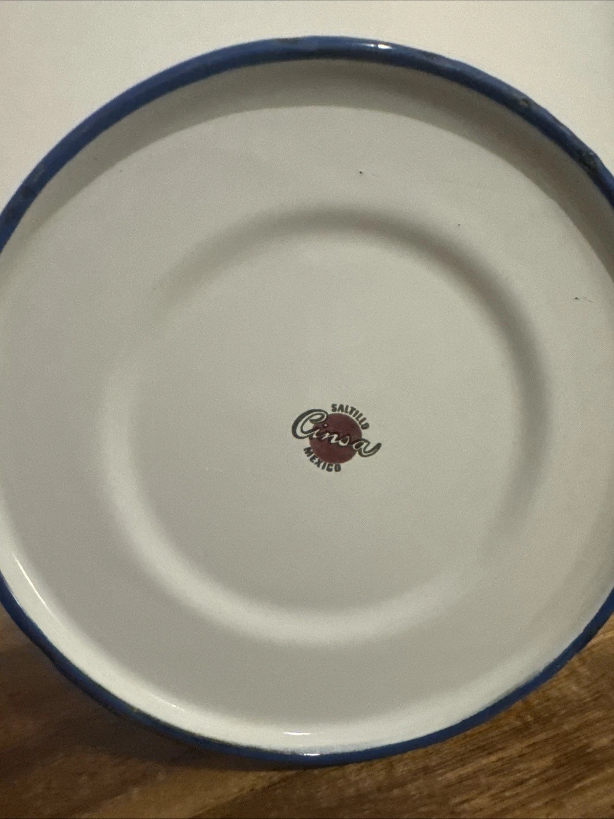 VINTAGE CINSA SALTILLO WHITE w/FLOWERS ENAMELWARE COFFEE/ TEA POT