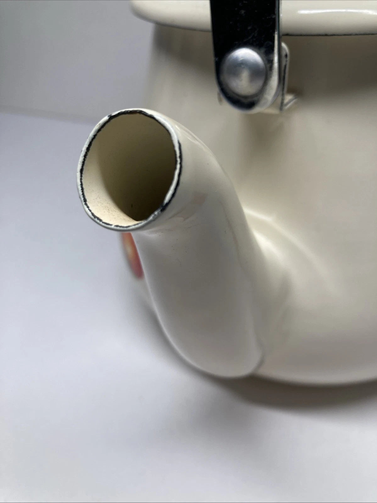 Kobe Strawberry Design Enamel Tea Kettle 2 qt. Porcelain On Steel | eBay