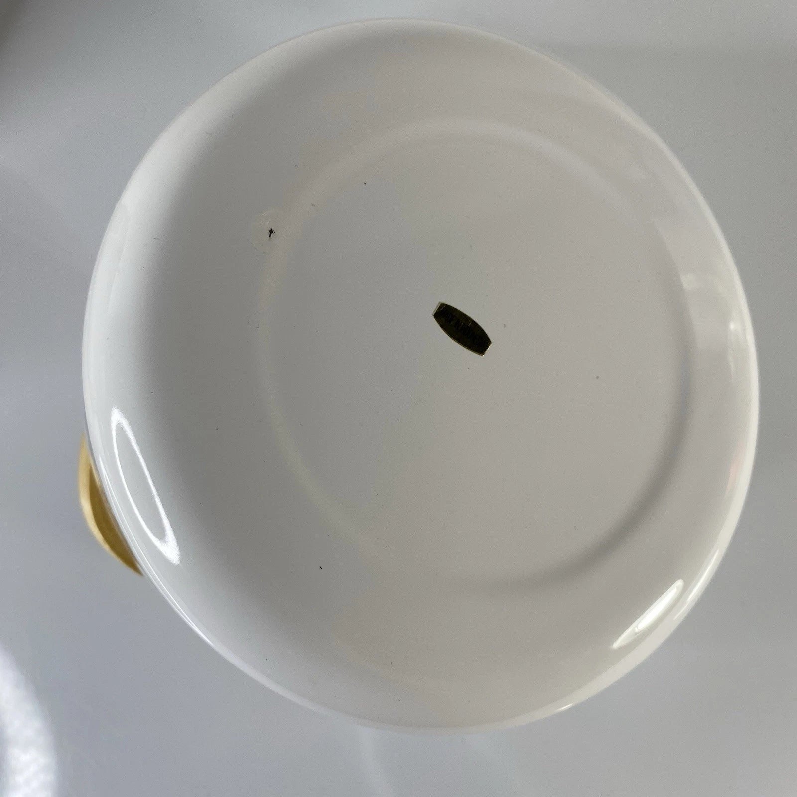 Vintage 2qt Enamel Tea Kettle With Flowers & Wood Handle New