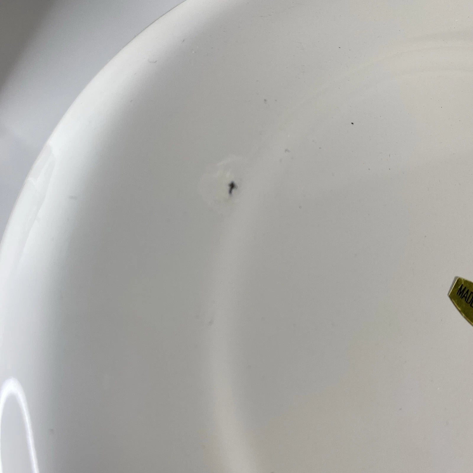 Vintage 2qt Enamel Tea Kettle With Flowers & Wood Handle New