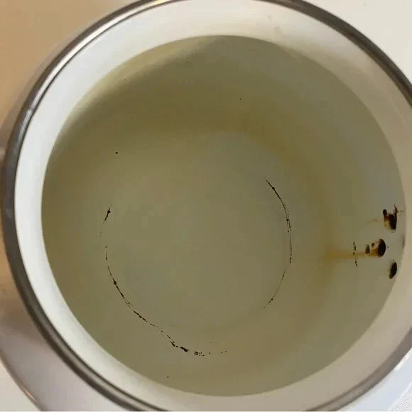 Vintage 1982 Gailstyn-Sutton Monique Enamel Tea Pot Wooden Handles