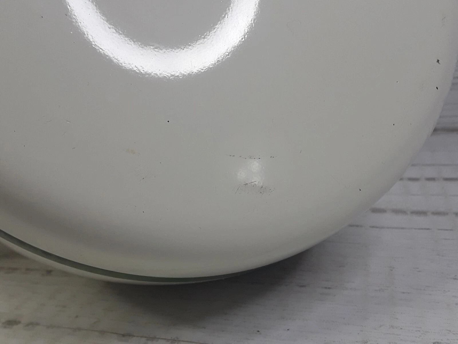 Spode Christmas Tree Whistling Tea Kettle Pot Porcelain Enamel on Steel