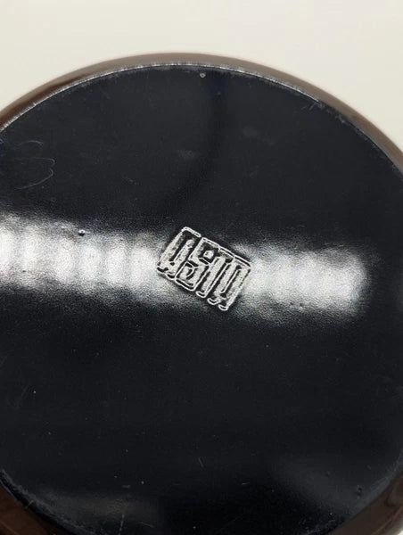 Vintage ASTA Hand Painted Flowers Enamel Kettle Teapot Flower Power Germany