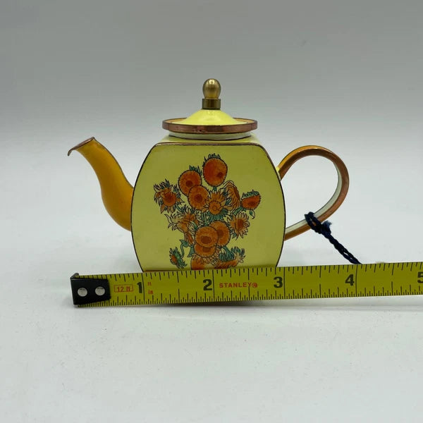 Trade Plus Aid Charlotte Di Vita Hand Painted Mini Enamel Teapot