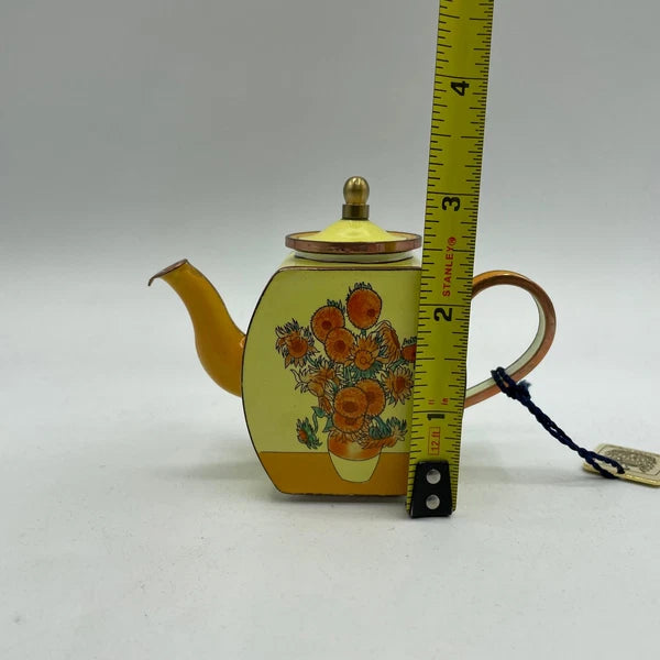 Trade Plus Aid Charlotte Di Vita Hand Painted Mini Enamel Teapot