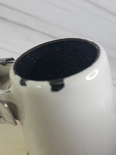 Spode Christmas Tree Whistling Tea Kettle Pot Porcelain Enamel on Steel