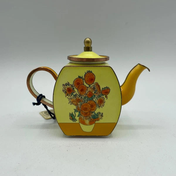 Trade Plus Aid Charlotte Di Vita Hand Painted Mini Enamel Teapot