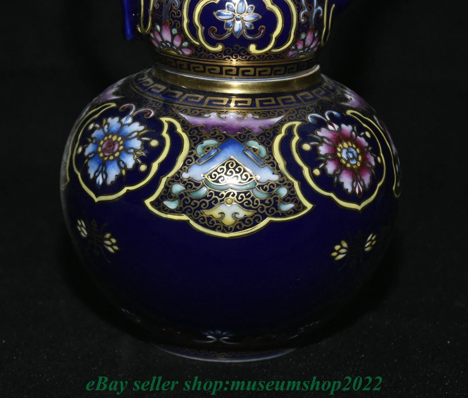 8.8" Marked Yongzheng Chinese Enamel Porcelain Gild Heart Turning Tea Pot Kettle | eBay