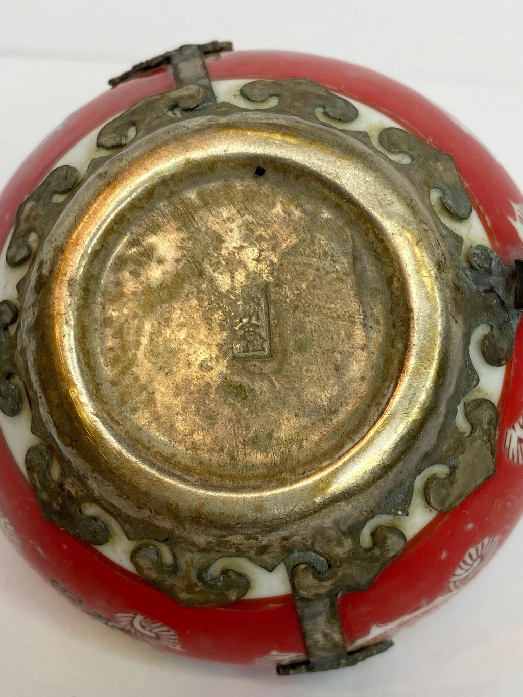 Antique Chinese Tibet-Silver Porcelain & Cloisonné Enamel Tea Pot hand painted | eBay