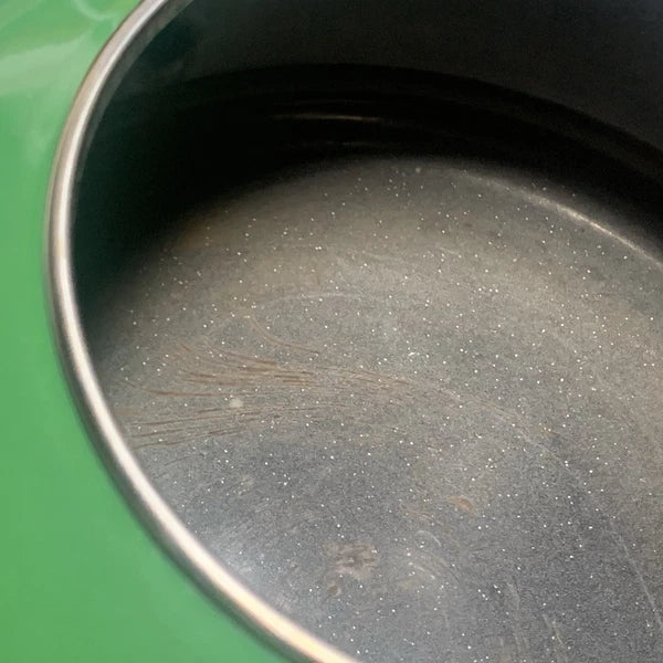 Le Creuset Vintage Tea Kettle Forest Green 1.7 quart 1.6 Liter Whistling Teapot